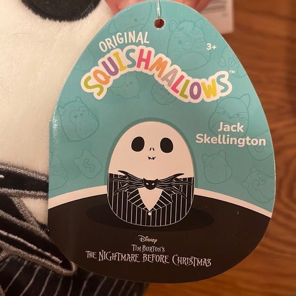 NWT SQUISHMALLOWS 8” ‘Nightmare Before Christmas’ Jack Skellington - Picture 2 of 6